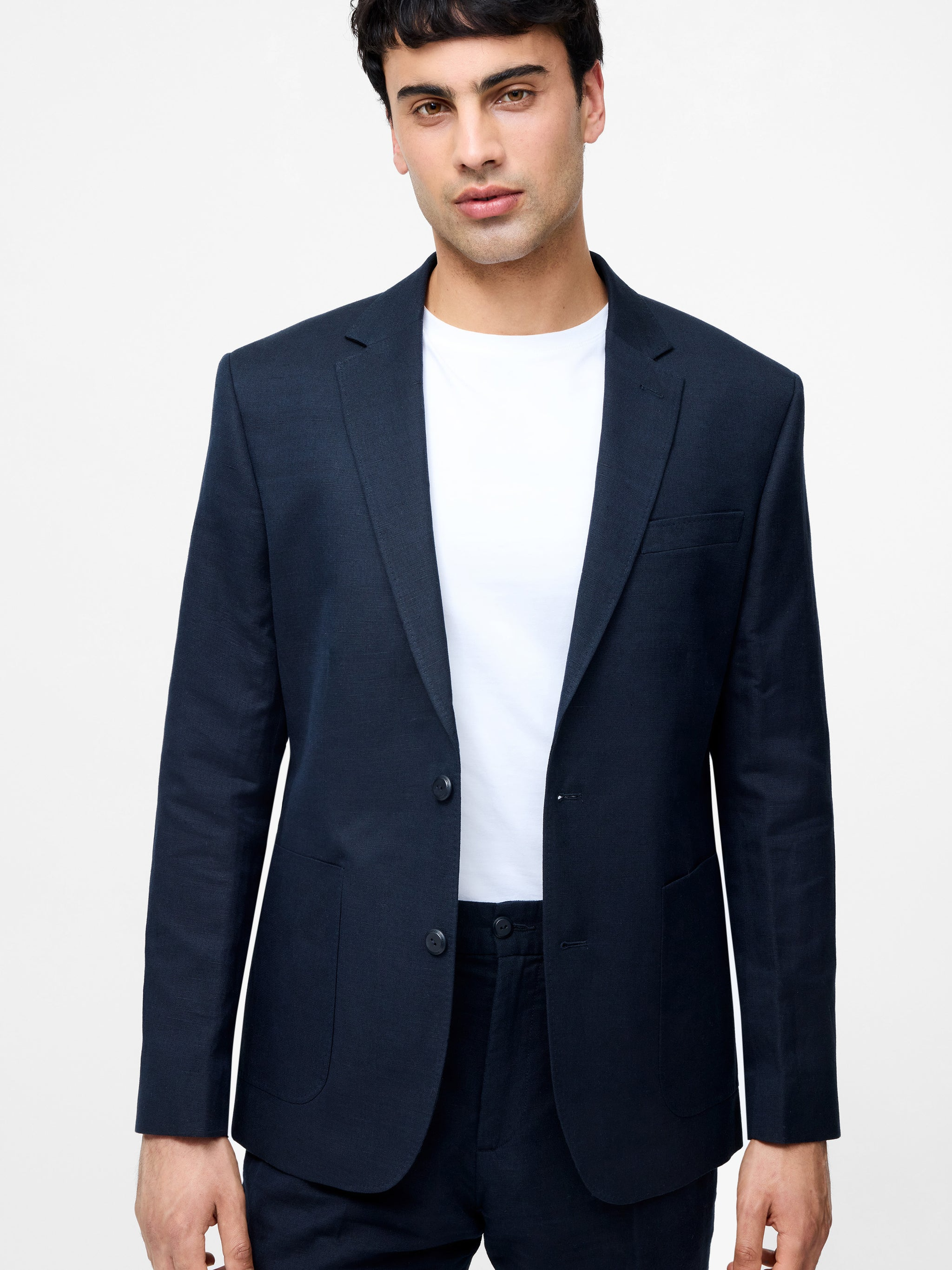 Vest de costume en lin